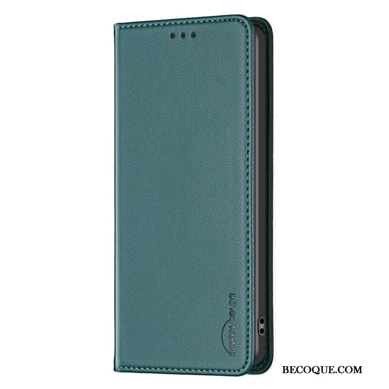 Nahkakotelo Samsung Galaxy S25 5g Edge Klassinen Binfen-väri