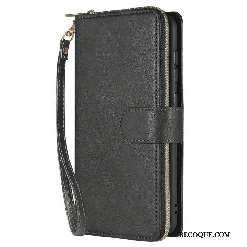 Nahkakotelo Samsung Galaxy S25 5g Edge Lompakko Ja Pussukka