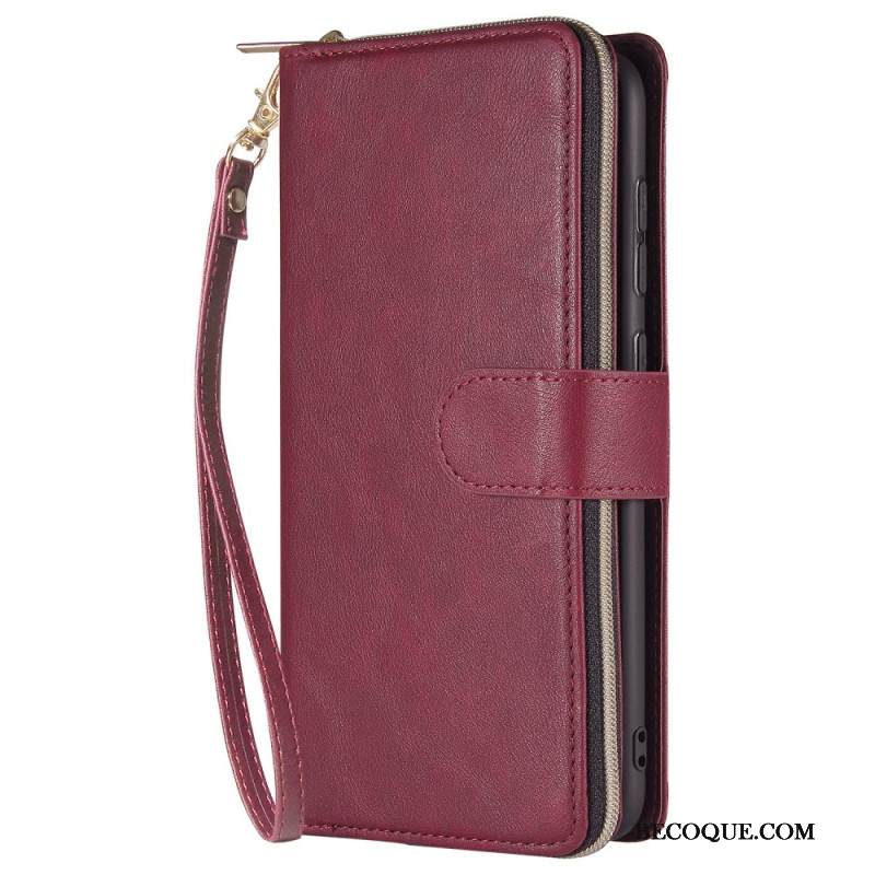 Nahkakotelo Samsung Galaxy S25 5g Edge Lompakko Ja Pussukka