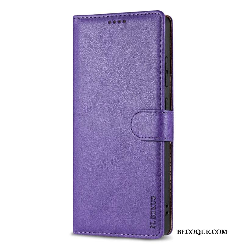 Nahkakotelo Samsung Galaxy S25 5g Edge N.bekus Vintage -tyylinen