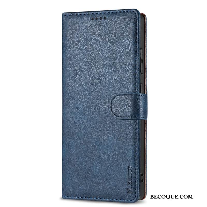 Nahkakotelo Samsung Galaxy S25 5g Edge N.bekus Vintage -tyylinen