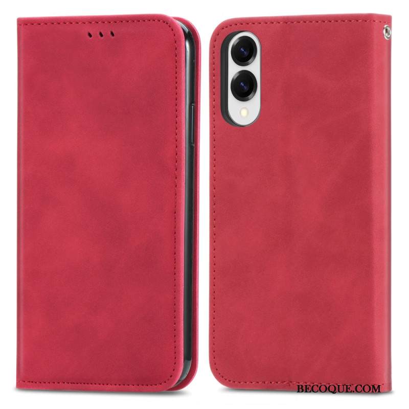 Nahkakotelo Samsung Galaxy S25 5g Edge Puhelinkuoret Korttikotelo Ja Magneettinen Suljin