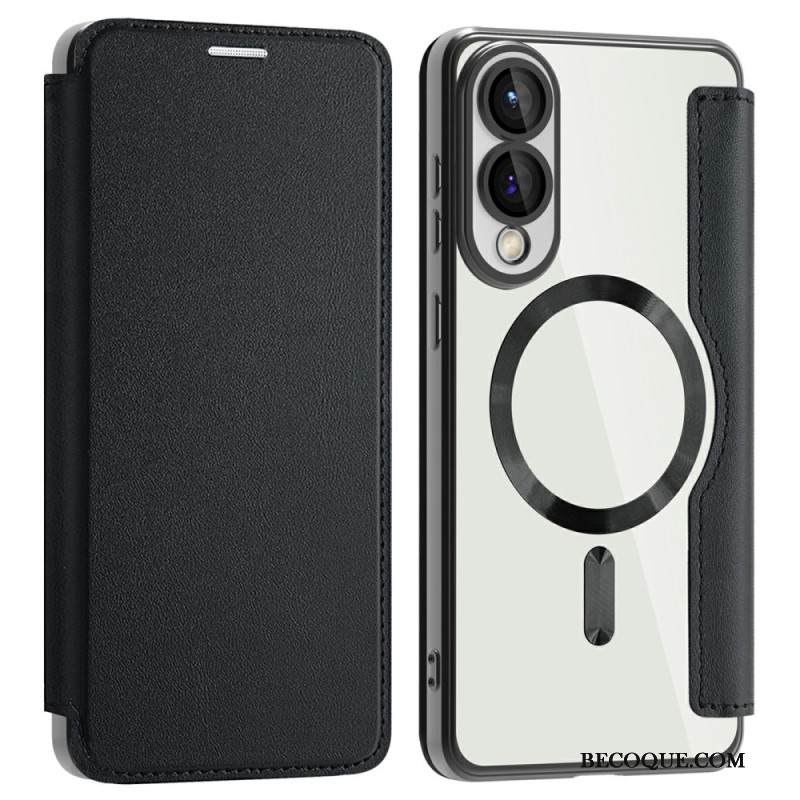 Nahkakotelo Samsung Galaxy S25 5g Edge Puhelinkuoret Magsafe-yhteensopiva Rfid-suojauksen Kanssa