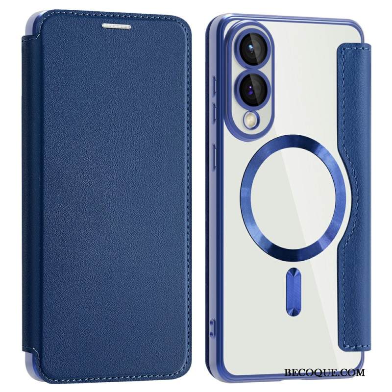 Nahkakotelo Samsung Galaxy S25 5g Edge Puhelinkuoret Magsafe-yhteensopiva Rfid-suojauksen Kanssa