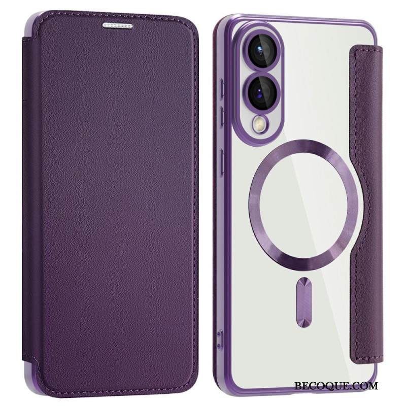 Nahkakotelo Samsung Galaxy S25 5g Edge Puhelinkuoret Magsafe-yhteensopiva Rfid-suojauksen Kanssa