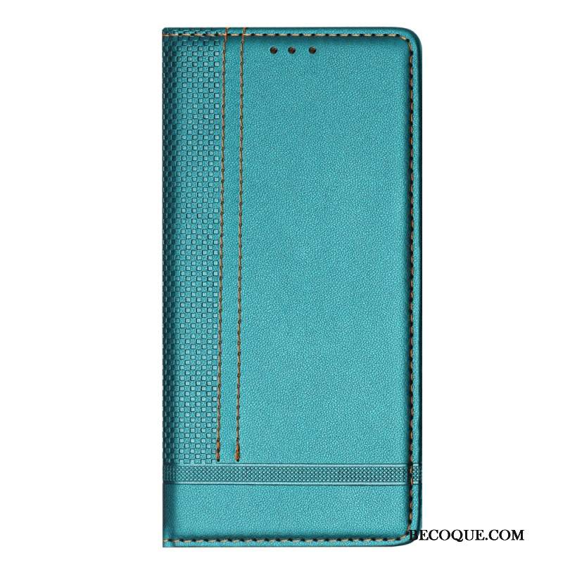 Nahkakotelo Samsung Galaxy S25 5g Edge Ruudukkokuvio