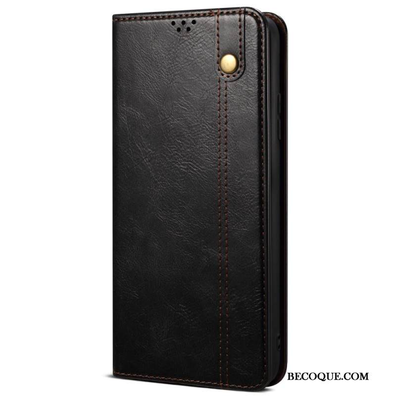 Nahkakotelo Samsung Galaxy S25 5g Edge Vahattu Keinonahka