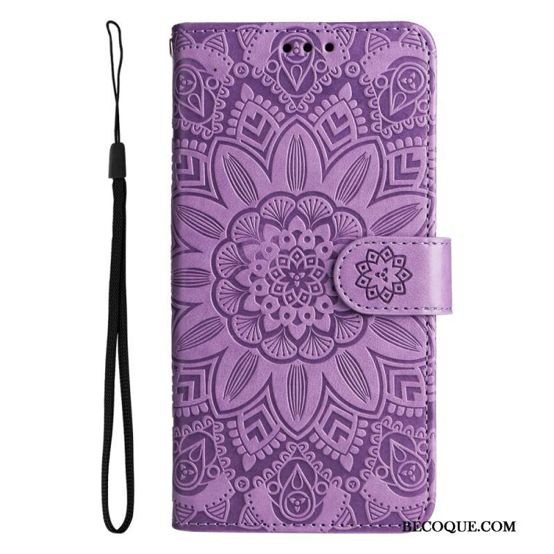 Nahkakotelo Samsung Galaxy S25 5g Mandalahihna