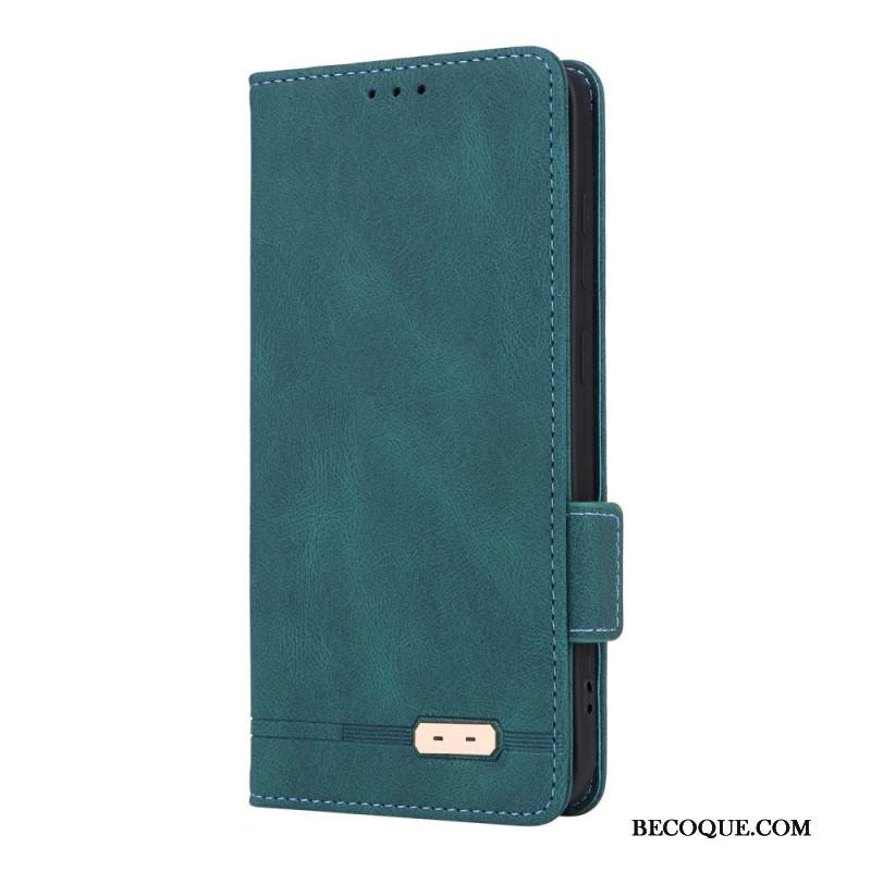 Nahkakotelo Samsung Galaxy S25 5g Retro Mokkanahkaefekti