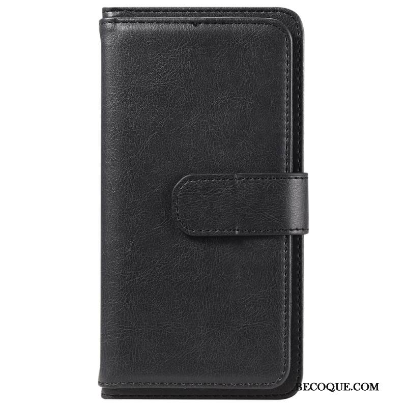 Nahkakotelo Samsung Galaxy S25 Fe 10 Korttipaikkaa