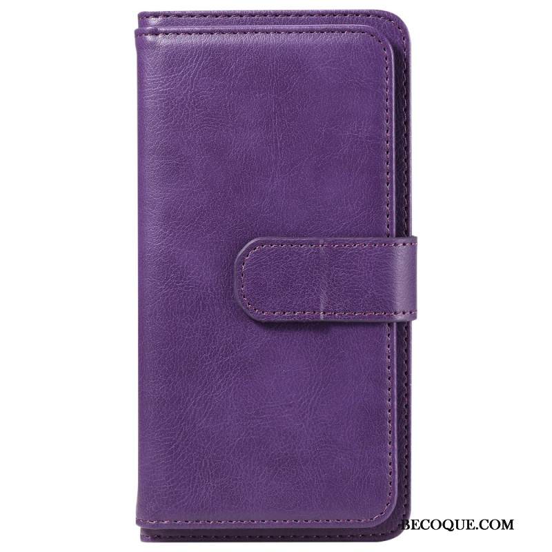 Nahkakotelo Samsung Galaxy S25 Fe 10 Korttipaikkaa