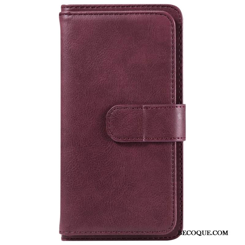 Nahkakotelo Samsung Galaxy S25 Fe 10 Korttipaikkaa