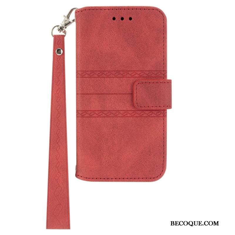 Nahkakotelo Samsung Galaxy S25 Plus 5g Friisi Ja Hihna