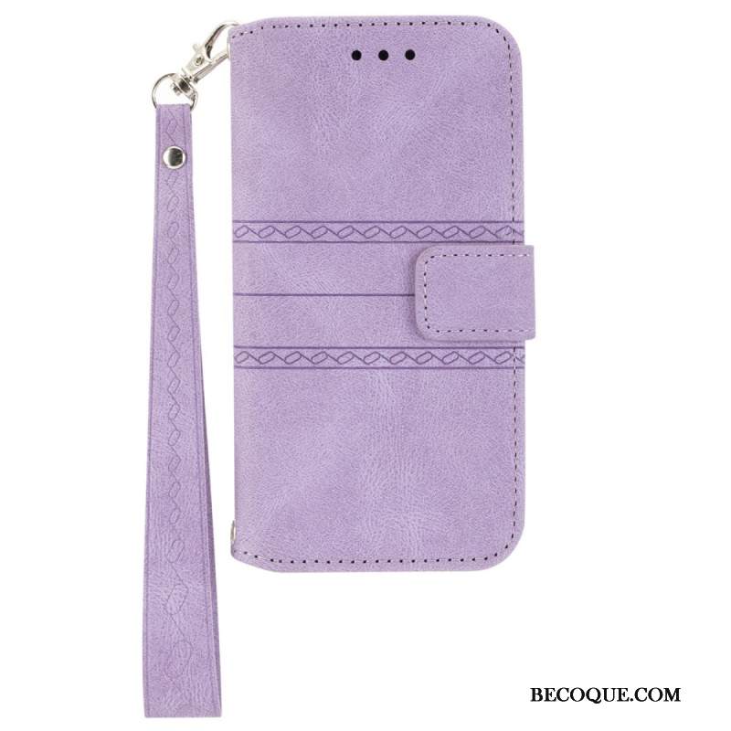 Nahkakotelo Samsung Galaxy S25 Plus 5g Friisi Ja Hihna