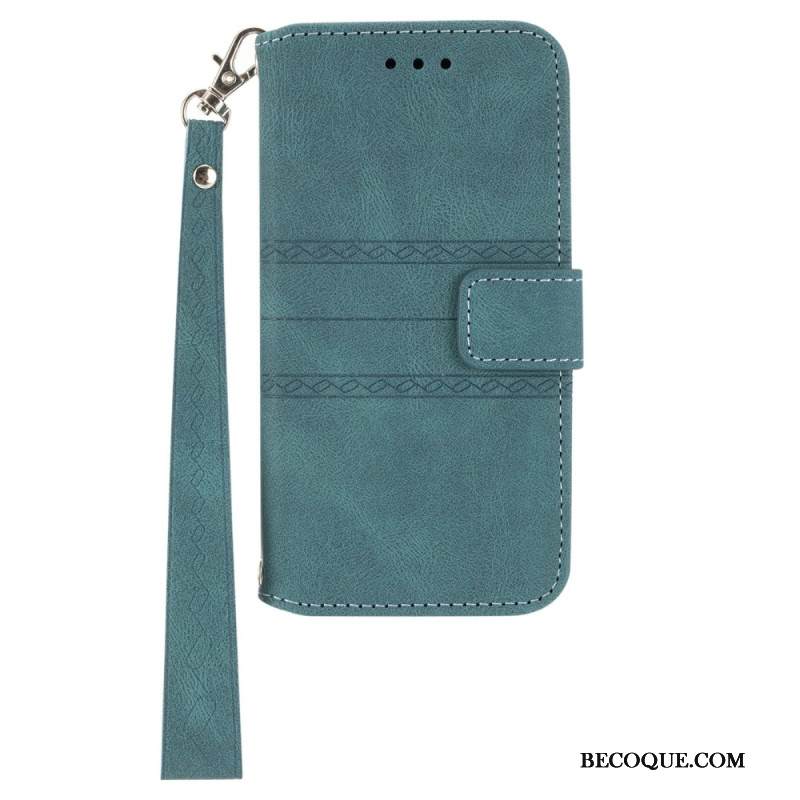 Nahkakotelo Samsung Galaxy S25 Plus 5g Friisi Ja Hihna