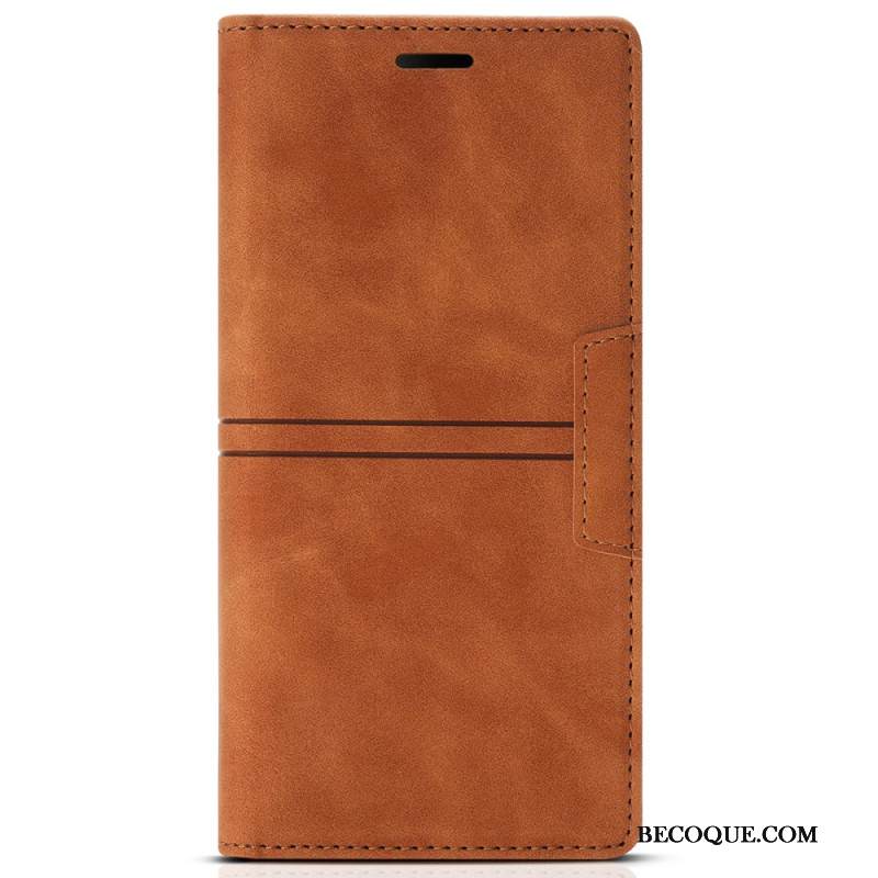 Nahkakotelo Samsung Galaxy S25 Plus 5g Magneettilukko Suojakuori