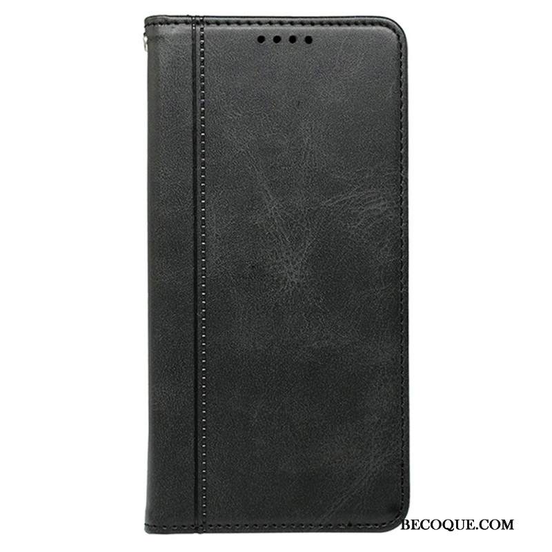 Nahkakotelo Samsung Galaxy S25 Plus 5g Vintage-tyylinen Suojakuori