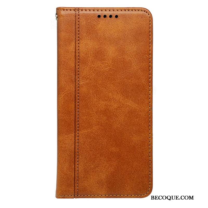 Nahkakotelo Samsung Galaxy S25 Plus 5g Vintage-tyylinen Suojakuori