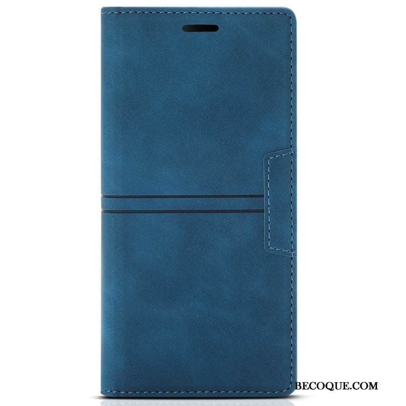 Nahkakotelo Samsung Galaxy S25 Ultra 5g Tuplaviivallinen Suojakuori