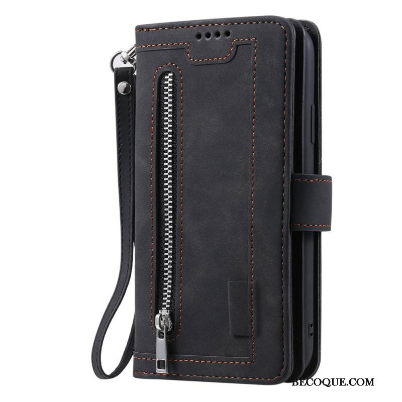 Nahkakotelo Samsung Galaxy S25 Ultra 5g Vetoketjullinen Lompakko