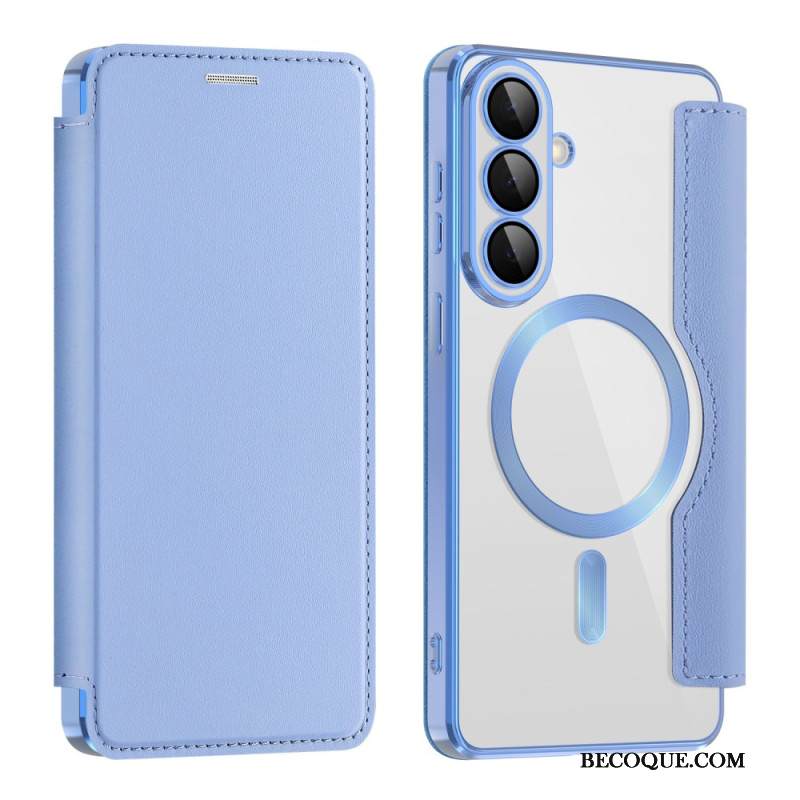 Nahkakotelo Samsung Galaxy S26 Magneettinen Korttikotelo Ja Rfid-suoja Suojakuori