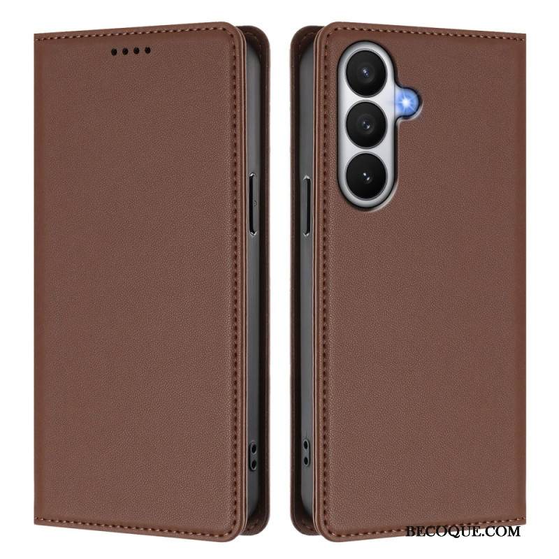 Nahkakotelo Samsung Galaxy S26 Magneettinen Suljin Ja Rfid-suojaus