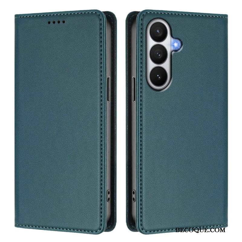 Nahkakotelo Samsung Galaxy S26 Magneettinen Suljin Ja Rfid-suojaus