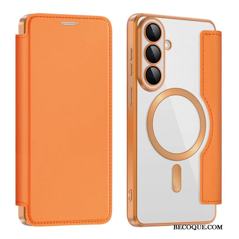 Nahkakotelo Samsung Galaxy S26 Plus Magneettinen Rfid-korttikotelo