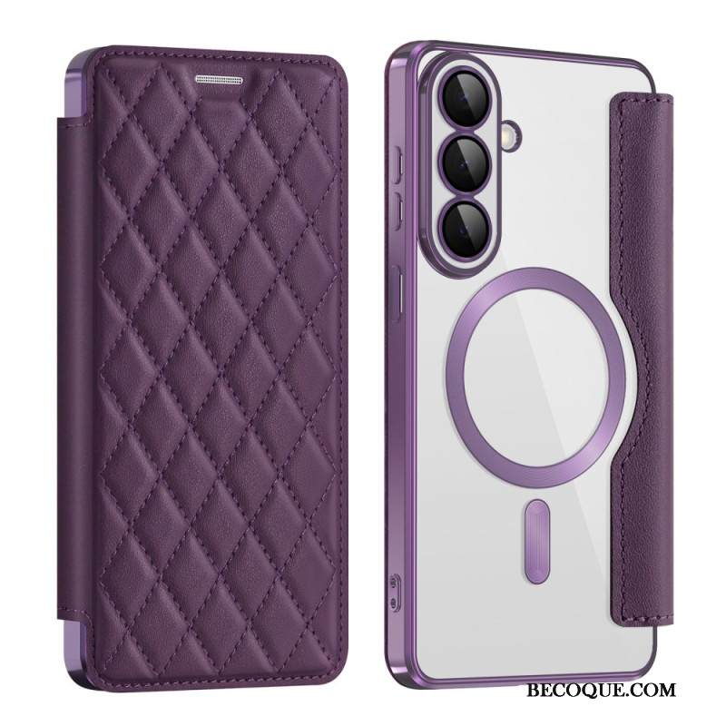 Nahkakotelo Samsung Galaxy S26 Plus Pehmustettu Rfid-korttikotelo