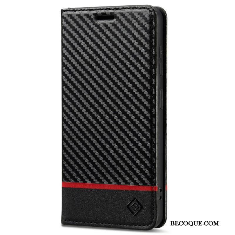 Nahkakotelo Samsung Galaxy S26 Plus Puhelinkuoret Hiilikuitu