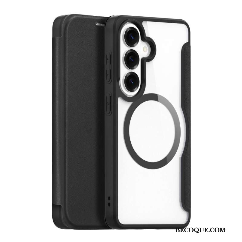 Nahkakotelo Samsung Galaxy S26 Plus Puhelinkuoret Magneettinen Skin X Pro Dux Ducis