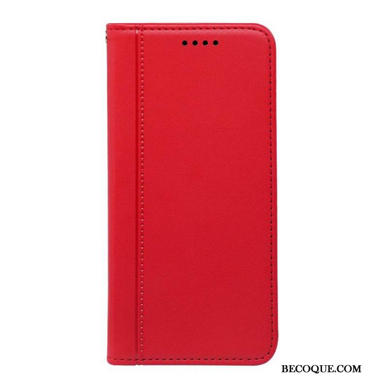 Nahkakotelo Samsung Galaxy S26 Plus Reunus