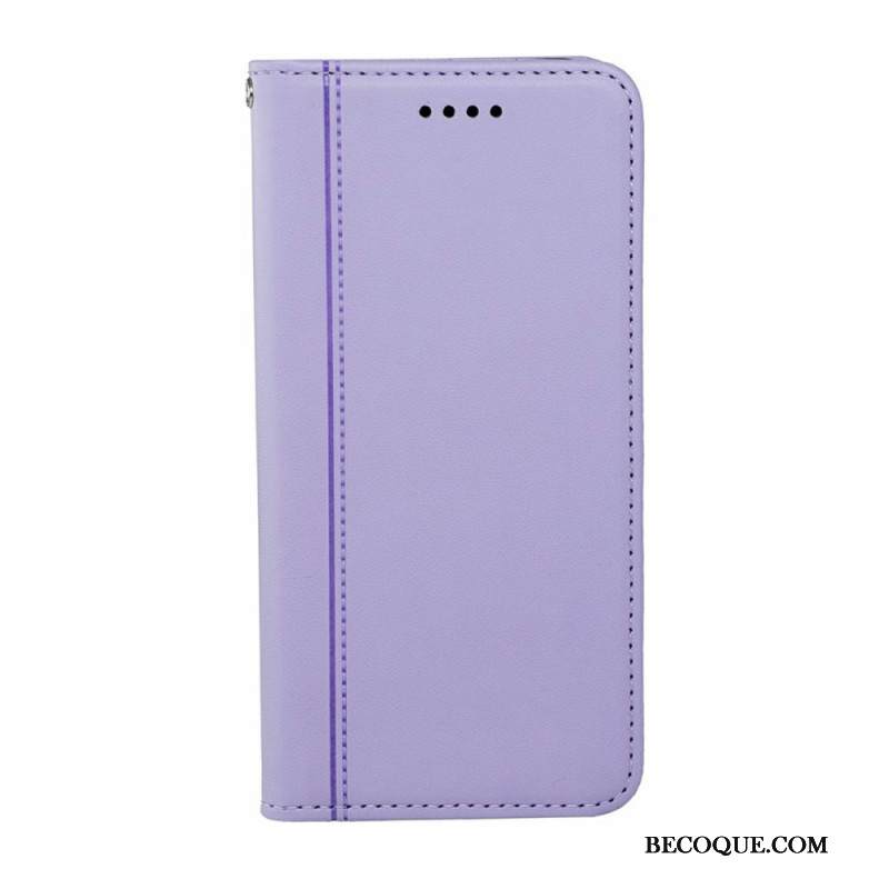 Nahkakotelo Samsung Galaxy S26 Plus Reunus