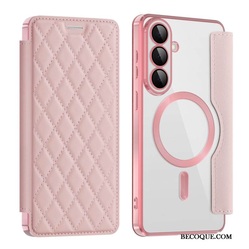 Nahkakotelo Samsung Galaxy S26 Rfid-korttikotelo Ja Pehmustettu Linssinsuojus