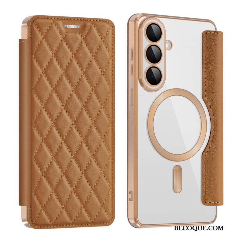 Nahkakotelo Samsung Galaxy S26 Rfid-korttikotelo Ja Pehmustettu Linssinsuojus