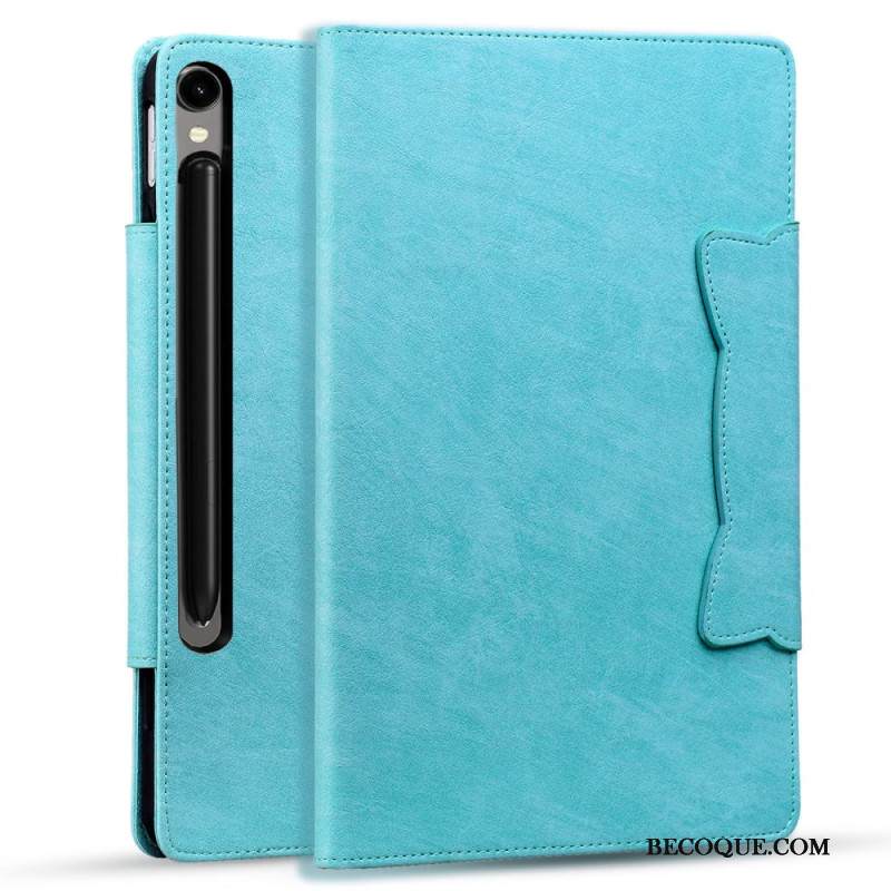 Nahkakotelo Samsung Galaxy Tab S10 Fe Plus Kissan Lukko