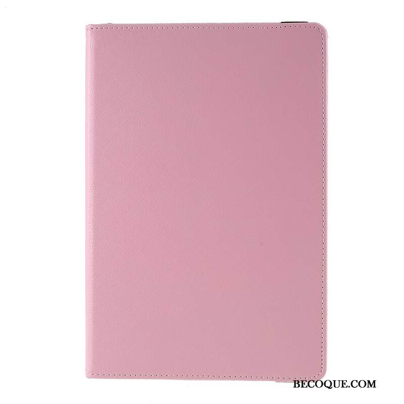 Nahkakotelo Samsung Galaxy Tab S10 Fe Pyörivä Keinonahkainen Litsi