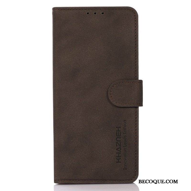 Nahkakotelo Sony Xperia 10 IV Khazneh Klassinen Tyyli