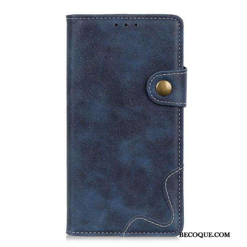 Nahkakotelo Sony Xperia 10 IV Ompelusuunnittelu