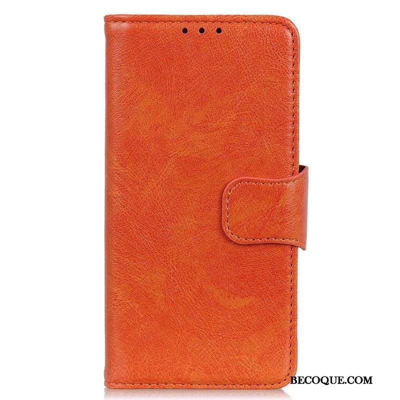 Nahkakotelo Sony Xperia Pro-I Halkaistu Nappan Nahka