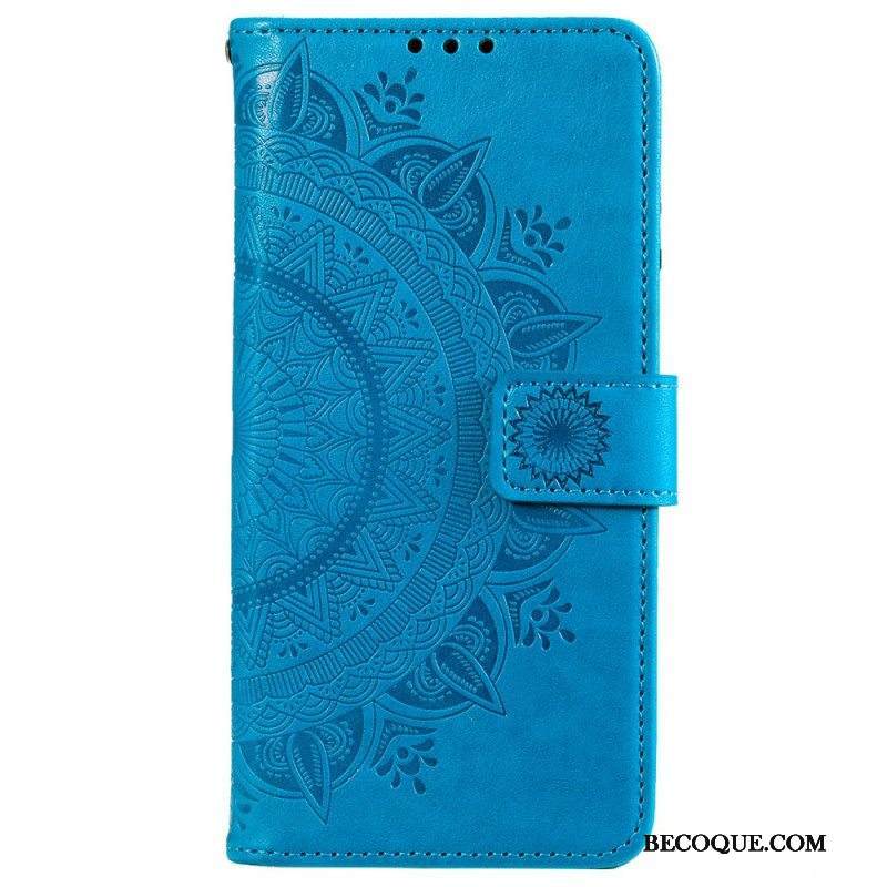 Nahkakotelo Xiaomi 12 / 12X Auringon Mandala