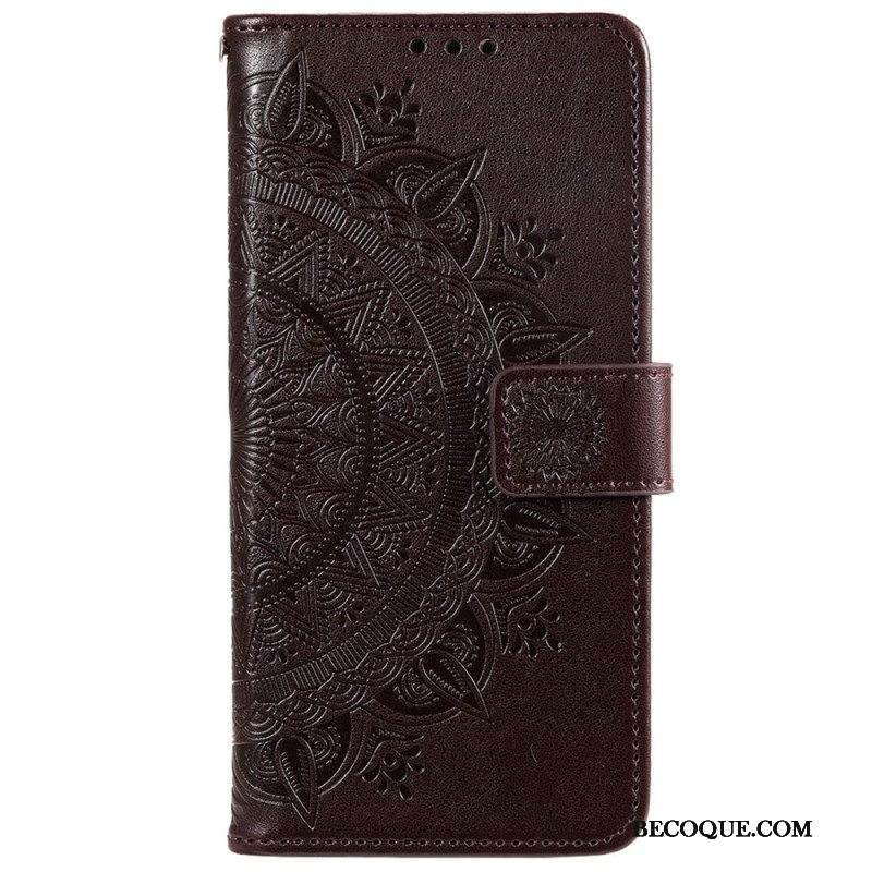 Nahkakotelo Xiaomi 12 / 12X Auringon Mandala