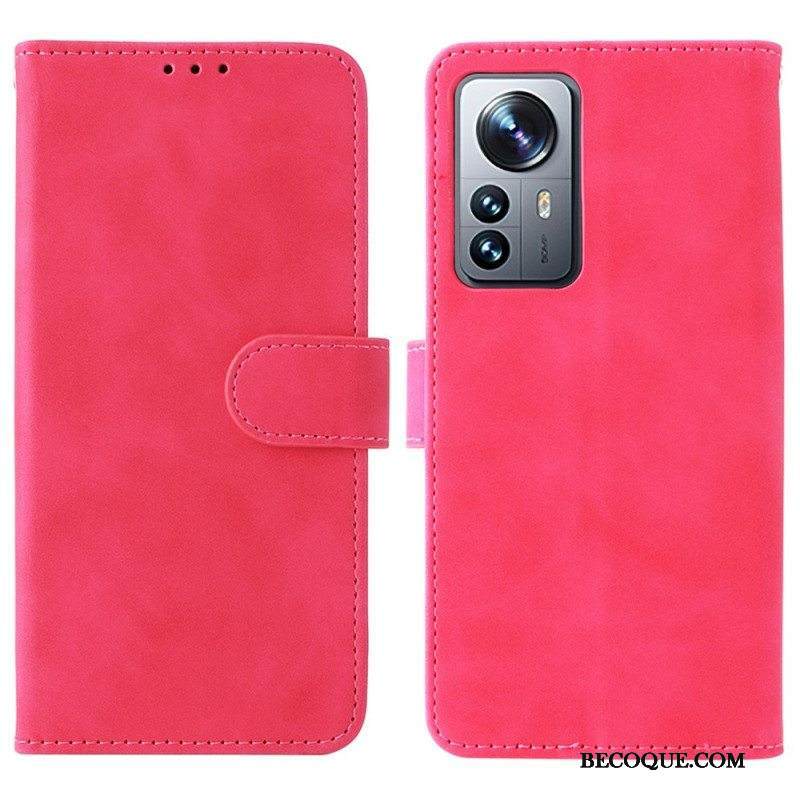 Nahkakotelo Xiaomi 12 Pro Suojaketju Kuori Strappy Skin-touch