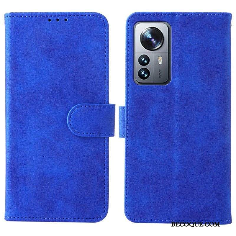 Nahkakotelo Xiaomi 12 Pro Suojaketju Kuori Strappy Skin-touch