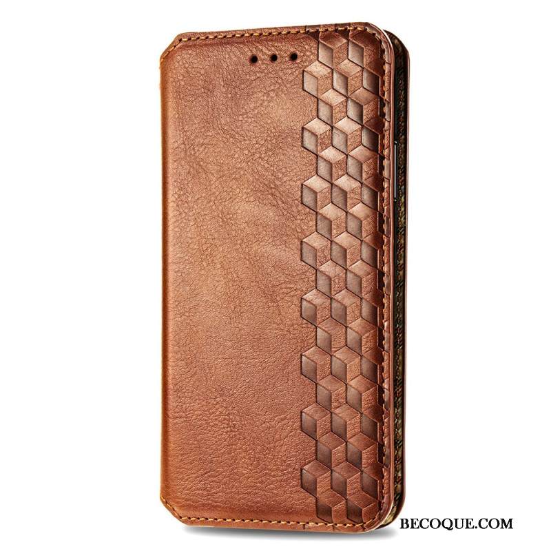 Nahkakotelo Xiaomi 14 3d-kuvio