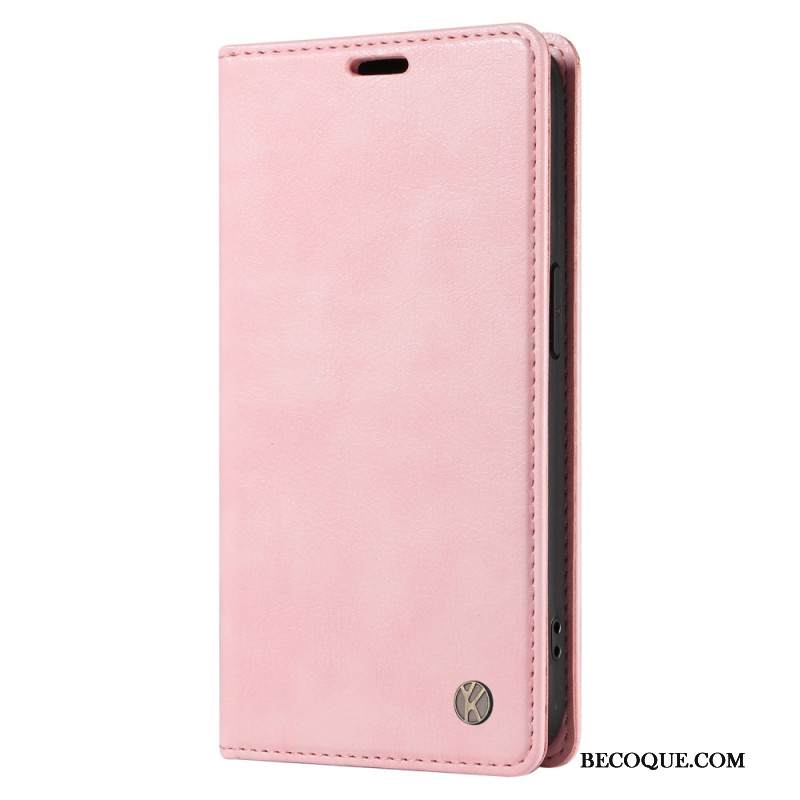 Nahkakotelo Xiaomi 15 Pro Yikatu Nahkakuvio