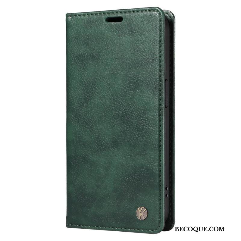 Nahkakotelo Xiaomi 15 Pro Yikatu Nahkakuvio