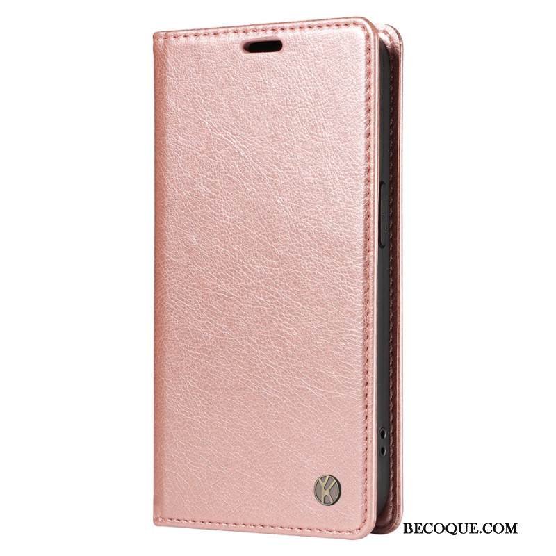 Nahkakotelo Xiaomi 15 Pro Yikatu Nahkakuvio