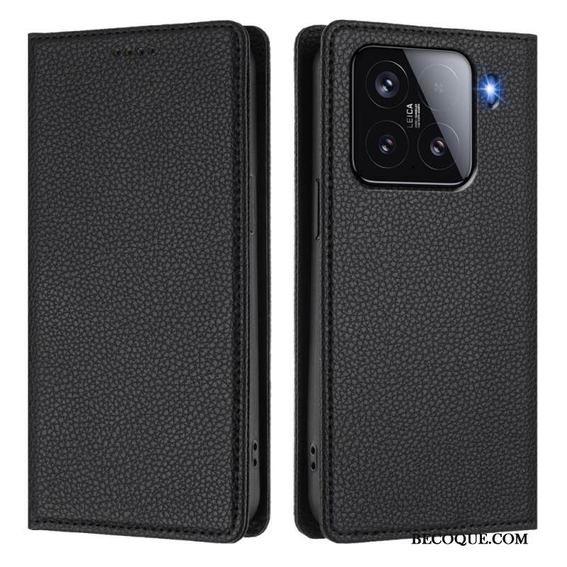 Nahkakotelo Xiaomi 15 Puhelinkuoret Rfid-suojattu Nahkakuvio