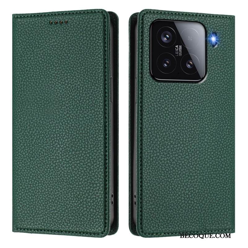 Nahkakotelo Xiaomi 15 Puhelinkuoret Rfid-suojattu Nahkakuvio